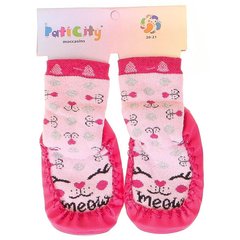 Дитячі шкарпетки-чешки махрові рожеві