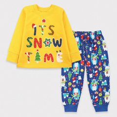 Пижама детская теплая Snow time