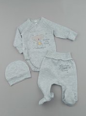 Комплект для новорожденных серый Коала