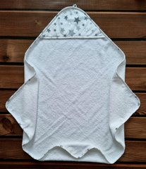 Полотенце с капюшоном для новорожденных Звездочки