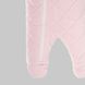 Комбінезон дитячий велюровий Зефір рожевий 2 з 4