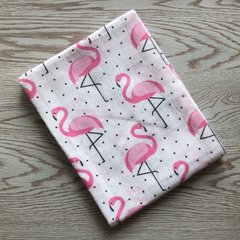Пеленка муслиновая Фламинго