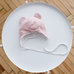 Детская шапка для малышей Tessera розовая