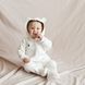 Комбінезон дитячий для малюка з начосом Nory, молочний 7 з 8