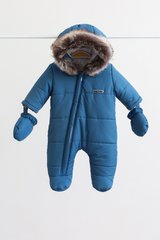 Детский зимний комбинезон для малышей Аляска, синий