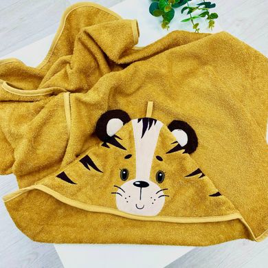 Рушник з капюшоном для немовлят Тигр