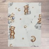 Пеленка для детей хлопок Мишки