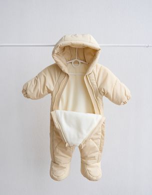Детский демисезонный комбинезон Little One песочный