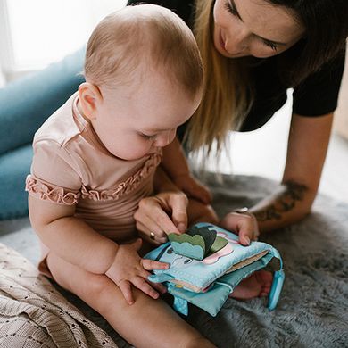 Baby Ono Развивающая мягкая книжечка Морской мир