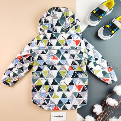 Куртка дитяча демісезонна Трикутники