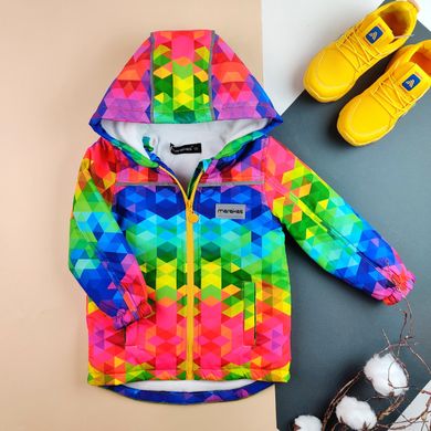 Куртка детская демисезонная Пиксели