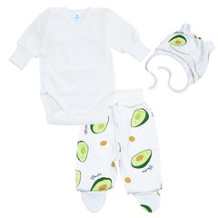 Комплект для новорожденных с боди Авокадо