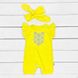 Пісочник жовтий для дівчинки з орнаментом 1 з 3