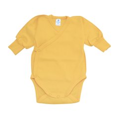 Боди для новорожденных желтый