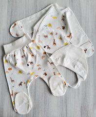 Комплект для немовлят з сорочкою Жирафи