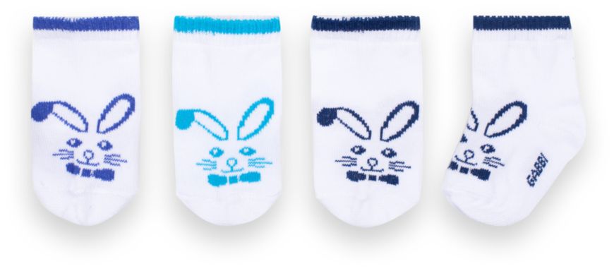 Детские носки для мальчика хлопок зайка 3 пары