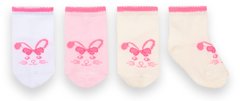 Шкарпетки для дівчинки бавовна Зайка 3 пари