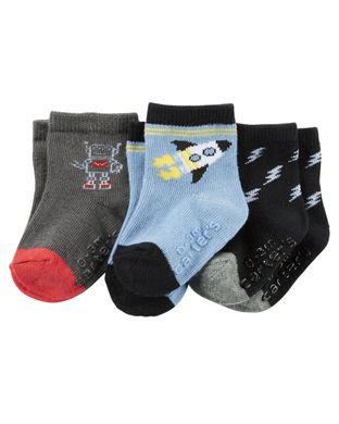 Детские носки для мальчика хлопок 3 пары