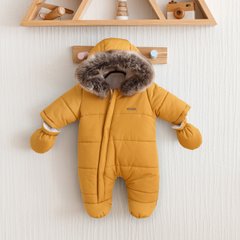 Дитячий зимовий комбінезон для малюків Аляска, гірчиця