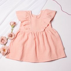 Сукня муслінова для дівчинки персик