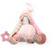 Baby Ono розвиваюча іграшка пірамідка рожева 2 з 4