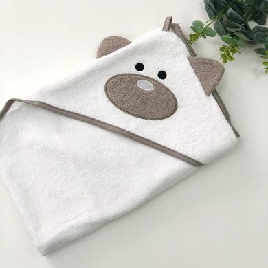Полотенце с капюшоном для новорожденных Мишка