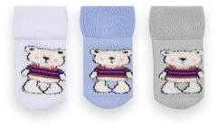 Носки для мальчика махровые Мишки 3 пары