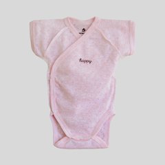 Боди для новорожденных ажур розовый