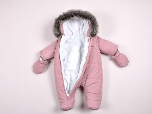 Комбінезон дитячий зимовий для малюків Аляска, пудра