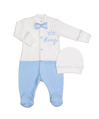 Комплект для новорожденных King голубой