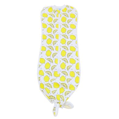 Minikin Пеленка кокон растущая на молнии c рисунком Лимоны